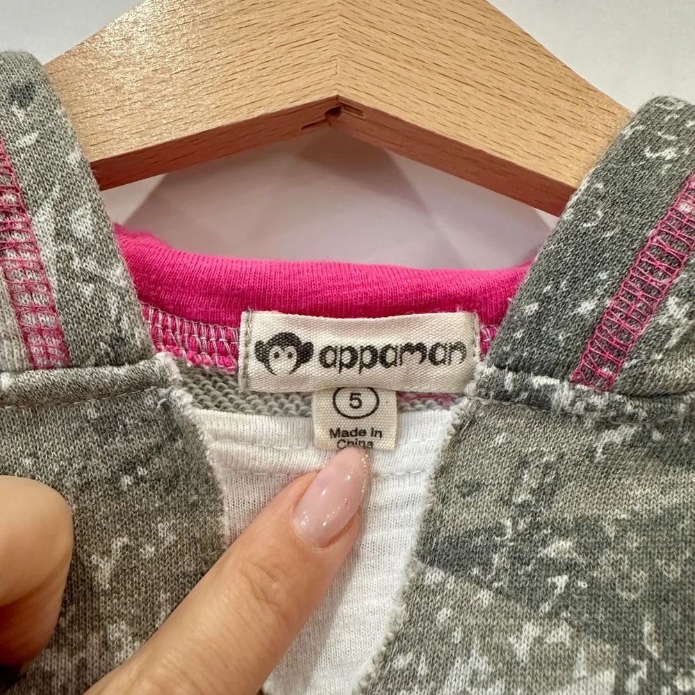 Appaman Fiona Hoodie girls 5T